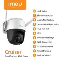 Gambar CCTV Wifi Imou Cruiser 4MP Outdoor Full Color Camera - IPC S42FP D dari CCTVPEDIA undefined 2 Tokopedia