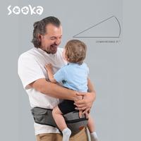 Gambar Hayylife X Sooka Gendongan Bayi Depan Hipseat / Baby Carrier Ransel - Cokelat dari hayylife undefined 5 Tokopedia