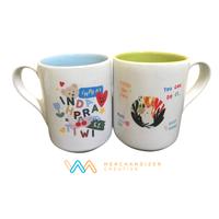 Gambar PROMO MUG CUSTOM WARNA DALAM – Cetak Gelas Design Bebas - Orange dari Merchandizer Creative undefined 1 Tokopedia
