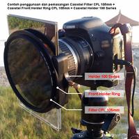 Gambar Filter CPL Circular Polarizer 105mm-Round Ring Nikon,Canon,Sigma Lens dari Tecmart undefined 2 Tokopedia