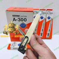 Gambar PISAU CUTTER KENKO KECIL A-300/ALAT PEMOTONG KERTAS KENKO ORIGINAL dari SUKSES MAJU SENTOSA undefined 4 Tokopedia