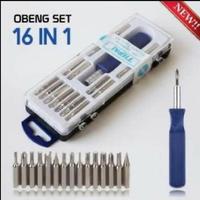 Gambar Obeng set 16 in 1 Serbaguna Screw Driver Hand Tools HEX Multifungsi T dari BEST SHOP GROSIR ID undefined 1 Tokopedia
