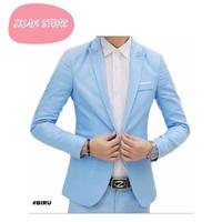 Gambar JAS BLAZER PRIA FORMAL TERBARU ORIGINAL ARB MODEL SLIMFIT / JAS HITAM - Biru Muda, XS dari OSCAR.OLSHOP_NEW undefined 1 Tokopedia