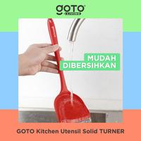 Gambar Goto Kitchen Utensil Silco Spatula Silikon Capitan Sendok Masak Dapur - FOOD CLIP 35cm, Blue dari Goto.Indonesia undefined 4 Tokopedia