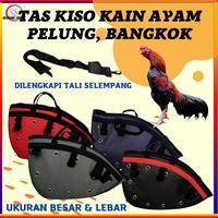 Gambar KISO KAIN AYAM PELUNG BANGKOK UKURAN BESAR LEBAR BAHAN TEBAL TAHAN AIR - Hitam dari Berkah Peksi undefined 1 Tokopedia