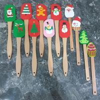 Gambar Spatula Silikon Natal Xmas Gagang Kayu Motif Christmas Wood Handle - No. 6 dari Forbake undefined 1 Tokopedia
