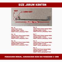 Gambar Jarum kantan needle hook needle jarum kait sulam - 3 dari mogalaku.id undefined 4 Tokopedia