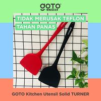 Gambar Goto Kitchen Utensil Silco Spatula Silikon Capitan Sendok Masak Dapur - FOOD CLIP 35cm, Blue dari Goto.Indonesia undefined 2 Tokopedia