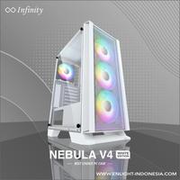Gambar Casing Infinity Nebula V4 Tempered Glass - ATX mATX Gaming Case - Hitam dari Starcomp Purwokerto undefined 3 Tokopedia