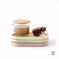Gambar Terra Double Coaster / Tatakan Gelas / Alas Gelas / Tray (Color) - Kuning dari Concreate living undefined 1 Tokopedia