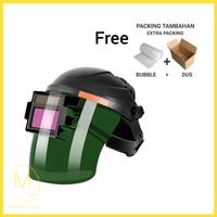 Gambar helm topeng las otomatis kedok welding helm las kaca mata las - Hitam dari Minimuscomp undefined 1 Tokopedia