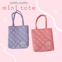 Gambar totebag / tas - puffy mini tote bag | la.ideas - emerald green dari la ideas undefined 1 Tokopedia