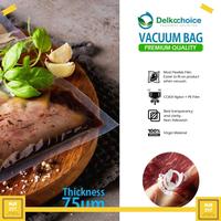 Gambar PLASTIC VACUUM BAG / PLASTIK VAKUM - KEMASAN VACUM SEALER MAKANAN - BENING POLOS, 15CM x 20CM dari MJR297 undefined 4 Tokopedia