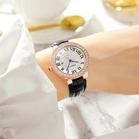 Gambar REBIRTH Jam Tangan Wanita Anggun Mewah Berlian Roma Dial Tahan Air - Hitam dari Rebirth Jam Tangan undefined 5 Tokopedia