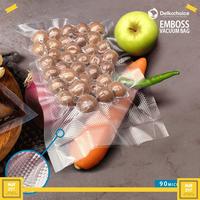 Gambar PLASTIK VACUM VAKUM VACUUM MAKANAN EMBOS EMBOSS EMBOSSED DELKOCHOICE - BENING EMBOSS, 15CM x 20CM dari MJR297 undefined 2 Tokopedia