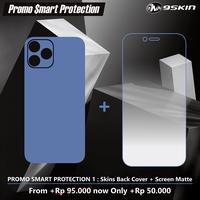 Gambar 9Skin -Premium Skin Protector for Iphone 12 Pro Max - 3M Doff Textures - Black Doff, Back Only dari 9SKIN Premium undefined 2 Tokopedia