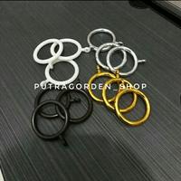 Gambar Ring tiang gorden jendela cincin rell hordeng - gold dari Putra Gorden Shop undefined 1 Tokopedia