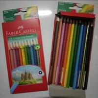 Gambar pensil warna Faber Castell Grip Color (12warna) dari New_ATK undefined 1 Tokopedia