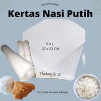 Gambar Kertas Nasi Fried Chicken -1 Rim 500 Pcs Kertas Nasi Fried Chicken dari KaEn Food Rumah Kebab undefined 3 Tokopedia