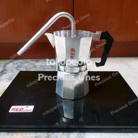Gambar Mokapot HIGH PRESSURE ESPRESSO REDTECH Bialetti Brikka 1 2 3 4 6 cup - 300ml dari Precious Ones Tokped undefined 3 Tokopedia