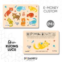 Gambar Emoney Cat Edition / Emoney Custom / kartu Kucing lucu - EM3, Flazz dari Desainku 99 undefined 3 Tokopedia