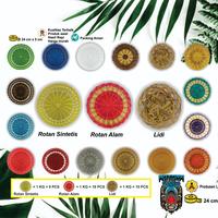Gambar Piring Prasmanan Anyaman Rotan Dan Lidi - Lidi dari AOZORA SYNTHETIC RATTAN undefined 1 Tokopedia