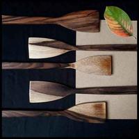 Gambar Sodet Kayu Mono * Spatulla Kayu * Spatulla Sutil Kayu * Alat Masak - Bulat Pinus dari MD mandiri undefined 3 Tokopedia