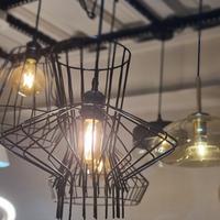 Gambar LAMPU GANTUNG BESI A1 DEKORASI TERAS, ISLAND, RUANG MAKAN, RUANG DUDUK - KAP SAJA dari JM Lighting undefined 2 Tokopedia