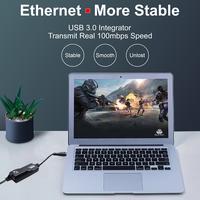 Gambar Quinton kabel adapter converter USB to lan / RJ45 100mbps usb 2.0 / usb 3.0 1000mbps dari quinton jakarta undefined 3 Tokopedia