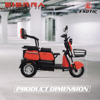 Gambar sepeda motor listrik exotic sierra 3 roda dari 17 bike undefined 2 Tokopedia
