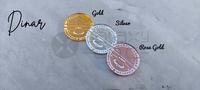 Gambar Replika Dinar Dirham - Dekorasi mahar - Ready Stock - Silver, Dinar dari Surabaya Laser Cutting undefined 2 Tokopedia