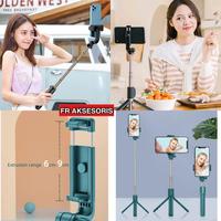 Gambar Tongsis Tripod 3 in 1 Remote Bluetooth Multifungsi / tongsis HP dari FR aksesoris 1 undefined 4 Tokopedia