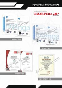 Gambar Aki Mobil FASTER JP NS60 NS60L NS60LS Aki Basah - NS60 dari fit-UR Home undefined 2 Tokopedia
