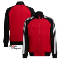 Gambar Jaket Tracktop Sweater Distro Kombinasi Premium - Merah, M dari mzaidanstore.id undefined 1 Tokopedia