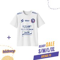 Gambar Baju Kaos Bola Dewasa Ukuran Jumbo Arema Fc 22/23 Bahan Katun Lembut - Putih, 4XL dari Kidney undefined 2 Tokopedia