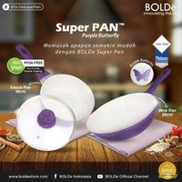 Gambar SUPER PAN BOLDe Purple Set - Panci Cookware SUPERPAN BOLDe PurpleSet dari Doyanmasak.id undefined 1 Tokopedia