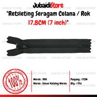 Gambar Retsleting Seragam Rok Dan Celana Zipper Ykk 17CM Pcs dari Jubaidi Store undefined 1 Tokopedia