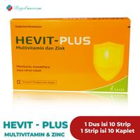 Gambar HEVIT PLUS BOX 100 KAPLET Multivitamin dan Mineral Untuk Daya Tahan dari Royal Health Care undefined 1 Tokopedia
