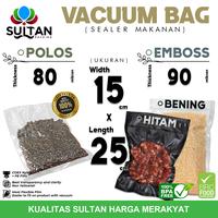 Gambar Plastik Vacuum 15cm x 25cm POLOS EMBOSS BAG Vakum Sealer DELKOCHOICE - EMBOSS BENING dari Sultan Packing undefined 1 Tokopedia