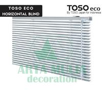 Gambar Horizontal Blind Toso Eco Kualitas Japan Krei Minimalis Gorden Kantor dari ARTA MULIA DECORATION undefined 3 Tokopedia