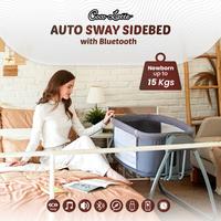 Gambar Sidebed Cocolatte Auto Sway Swing / Box Tidur Bayi - DARK GREY dari ModernMoms undefined 1 Tokopedia