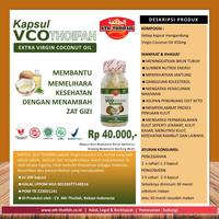 Gambar Kapsul VCO Ath Thoifah Virgin Coconut Oil Diet - 100 kapsul dari Rumah Herbal Althaf undefined 2 Tokopedia
