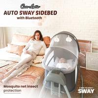 Gambar Sidebed Cocolatte Auto Sway Swing / Box Tidur Bayi - DARK GREY dari ModernMoms undefined 3 Tokopedia