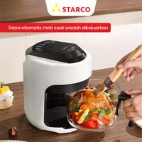 Gambar Starco 2.5 L Digital Air Fryer Transparan Penggorengan Tanpa Minyak dari Starco undefined 3 Tokopedia