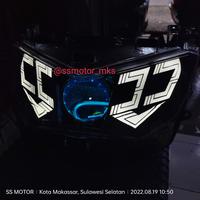 Gambar HEADLAMP CUSTOM PROJIE BILED NMAX NEW 2020 2021 2022 dari SS MOTOR undefined 1 Tokopedia