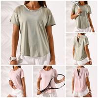 Gambar Baju Kaos Senam Yoga Olahraga Wanita Dryfit / Tshirt Sport Women T967 - Ungu, S dari Unique Yoga Bali undefined 4 Tokopedia
