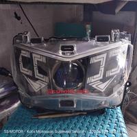 Gambar HEADLAMP CUSTOM PROJIE BILED NMAX NEW 2020 2021 2022 dari SS MOTOR undefined 3 Tokopedia