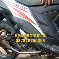Gambar Leher knalpot Mio Z M3 Soul Gt 125 standar original dari RPS PRODUCTS undefined 2 Tokopedia