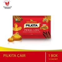 Gambar Pilkita Cair 12 sachet sirup herbal pegal linu nyeri otot capek dari amanda farma shop undefined 1 Tokopedia
