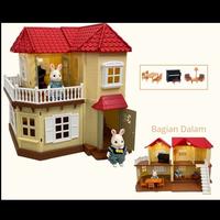 Gambar santomle family playhouse mainan rumah boneka anak lucu perempuan dari Doraemon Toys. undefined 2 Tokopedia